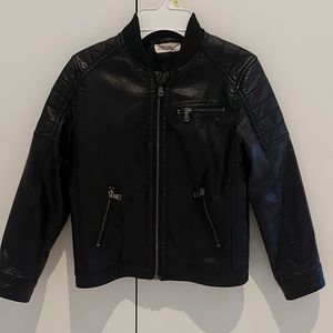 Youth H&M Pleather Jacket size 7-8
